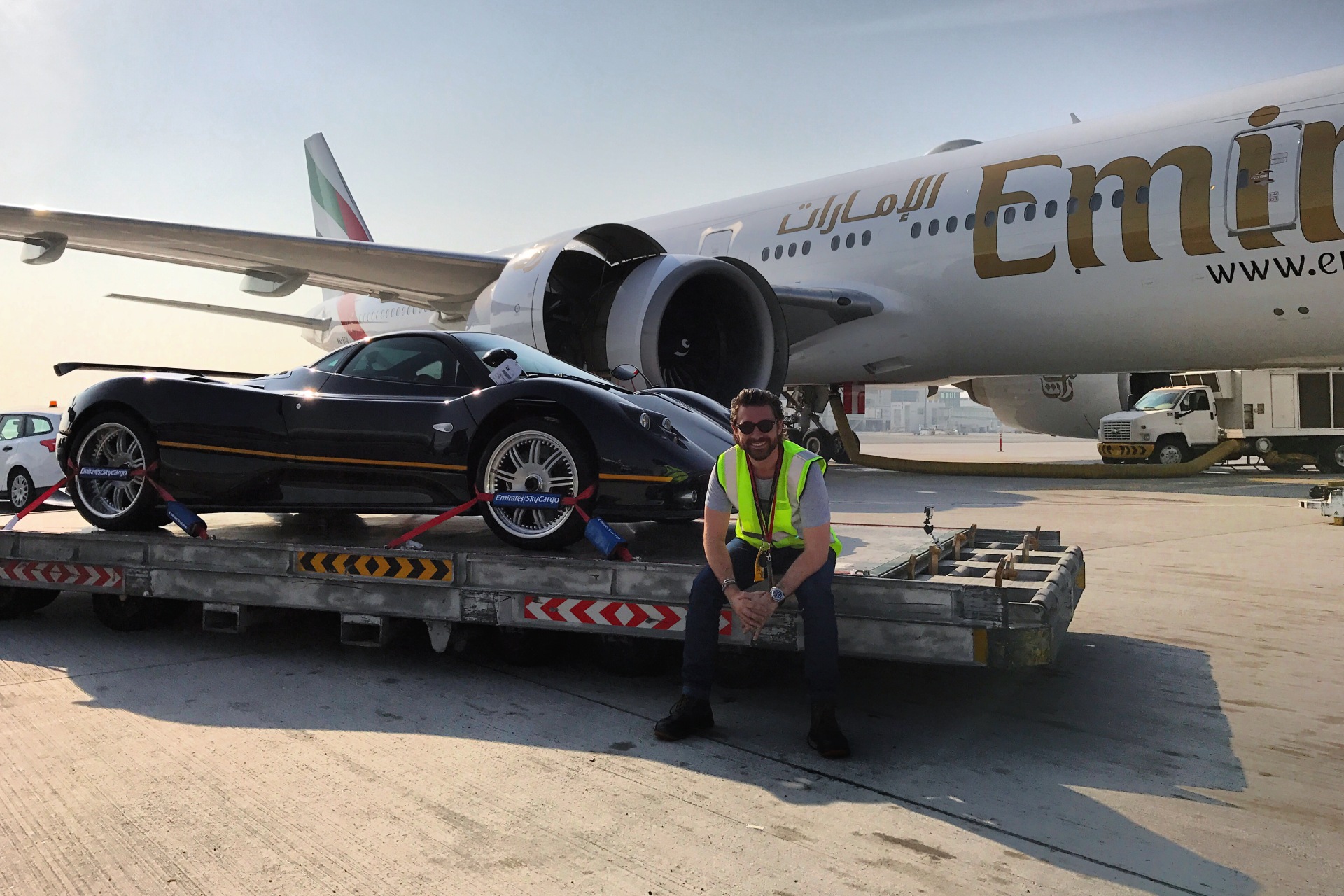 Flying a Pagani Honda from Dubai to Italy with Emirates Sky Cargo