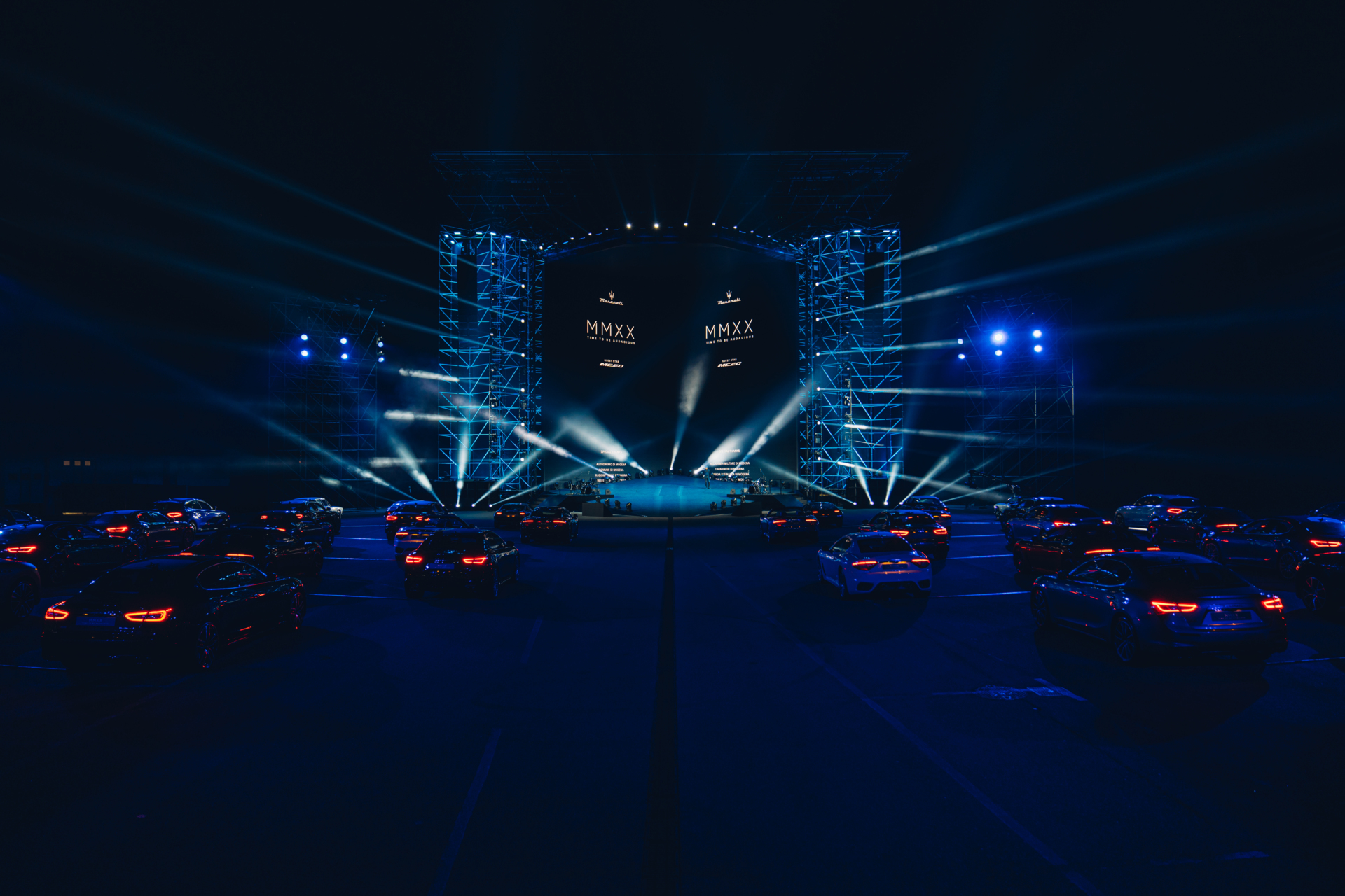Maserati MC20 Launch Stage