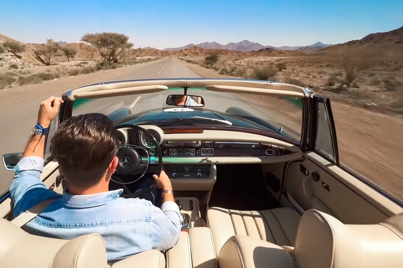 The Most Beautiful Drive In The World Brabus Mercedes 280se 3.5L V8